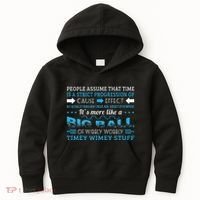 Big Ball Of Wibbly Wobbly Timey Wimey Kids Hoodie thumb 0