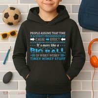 Big Ball Of Wibbly Wobbly Timey Wimey Kids Hoodie thumb 2