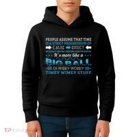 Big Ball Of Wibbly Wobbly Timey Wimey Kids Hoodie thumb 4
