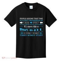 Big Ball Of Wibbly Wobbly Timey Wimey Kids T-Shirt thumb 0