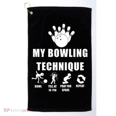 Bowling Golf Towel