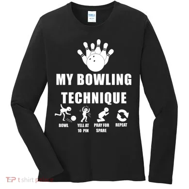 Bowling Women's Long Sleeve Shirt