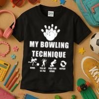 Bowling Kids T-Shirt thumb 3