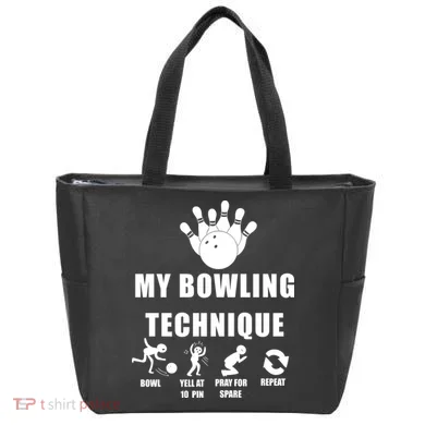 Bowling Tote Bag