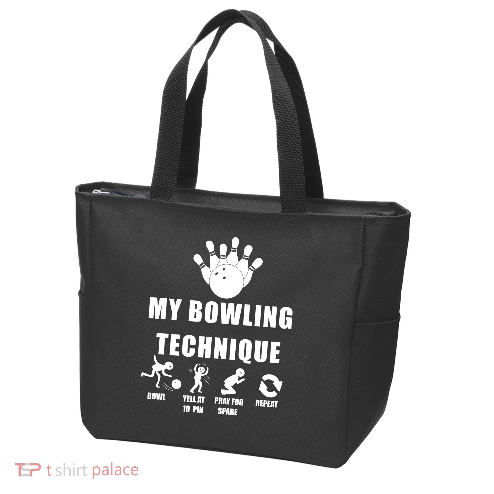 Bowling Tote Bag