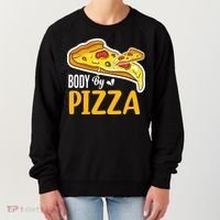 Body By Pizza Graphic Plus Size Shirt For Girl Boy Women's Sweatshirt thumb 0