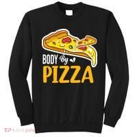 Body By Pizza Graphic Plus Size Shirt For Girl Boy Sweatshirt thumb 0