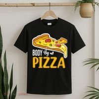 Body By Pizza Graphic Plus Size Shirt For Girl Boy T-Shirt thumb 2