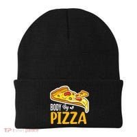 Body By Pizza Graphic Plus Size Shirt For Girl Boy Beanie thumb 0