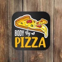 Body By Pizza Graphic Plus Size Shirt For Girl Boy Coaster thumb 0