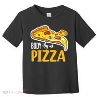 Body By Pizza Graphic Plus Size Shirt For Girl Boy Toddler T-Shirt thumb 0