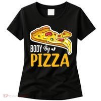 Body By Pizza Graphic Plus Size Shirt For Girl Boy Women's T-Shirt thumb 0