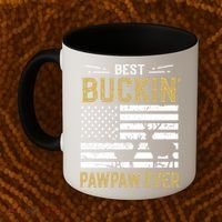 Best Buckin Pawpaw Ever Funny Gift Deer Hunter Cool Hunting Gift Coffee Mug thumb 2