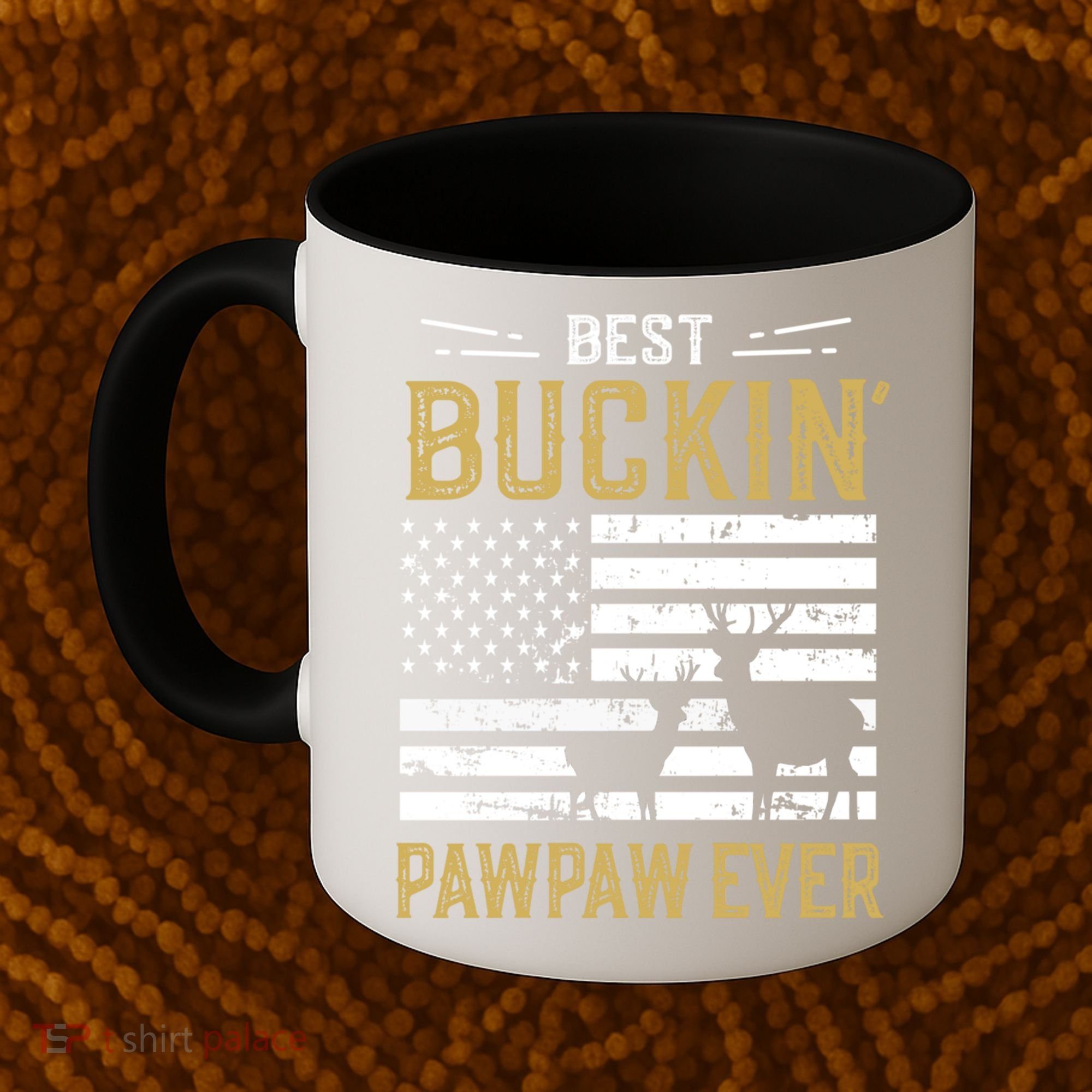 Best Buckin Pawpaw Ever Funny Gift Deer Hunter Cool Hunting Gift Coffee Mug
