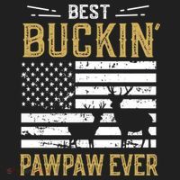 Best Buckin Pawpaw Ever Funny Gift Deer Hunter Cool Hunting Gift Beanie thumb 2