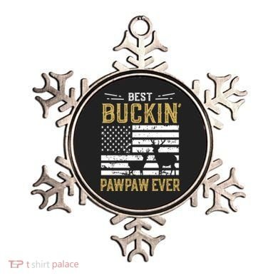 Best Buckin Pawpaw Ever Funny Gift Deer Hunter Cool Hunting Gift Ornament