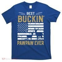 Best Buckin Pawpaw Ever Funny Gift Deer Hunter Cool Hunting Gift T-Shirt thumb 0