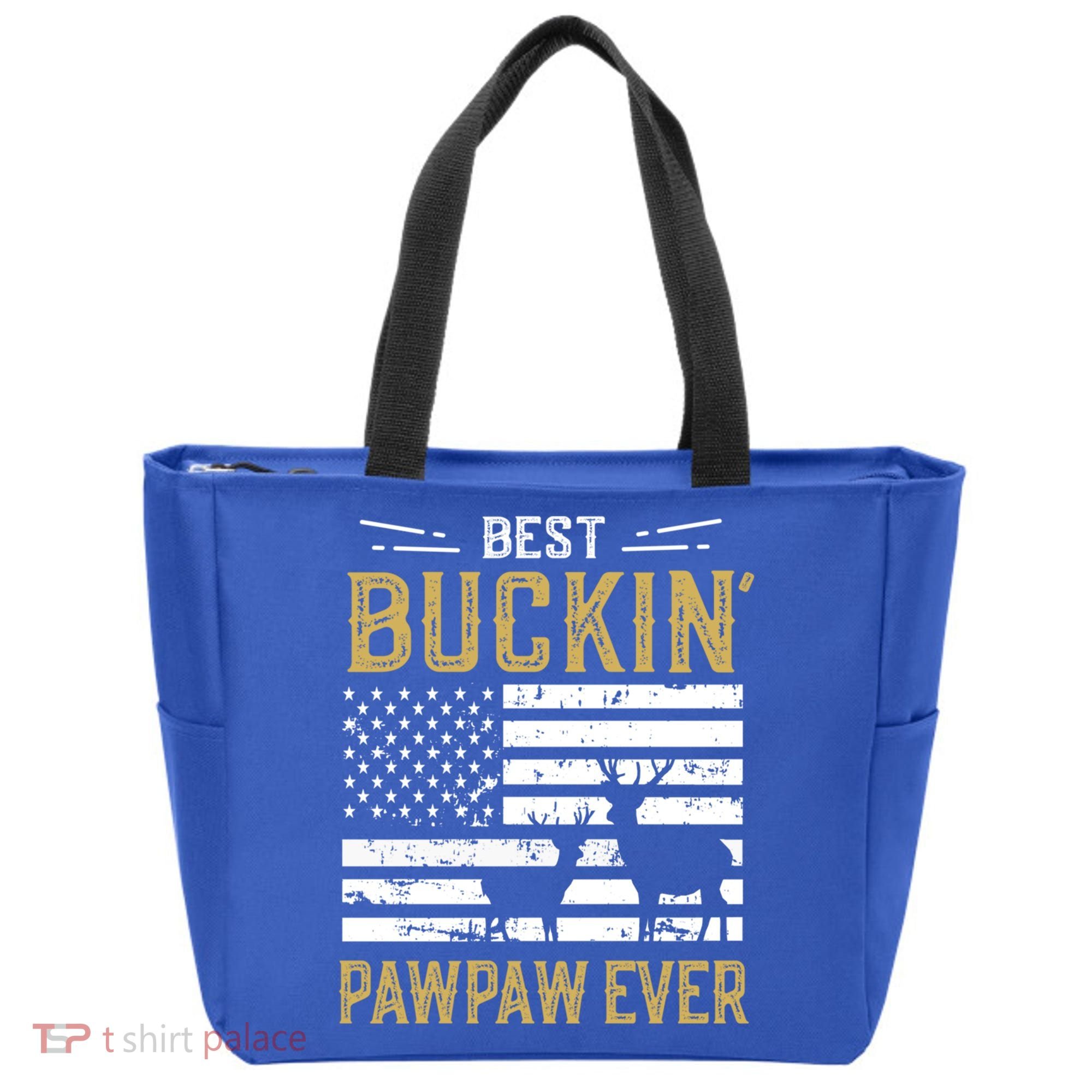 Best Buckin Pawpaw Ever Funny Gift Deer Hunter Cool Hunting Gift Tote Bag