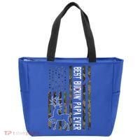 Best Buckin Papa Ever Gift Camo Deer Hunting Bucking Gift Tote Bag thumb 0