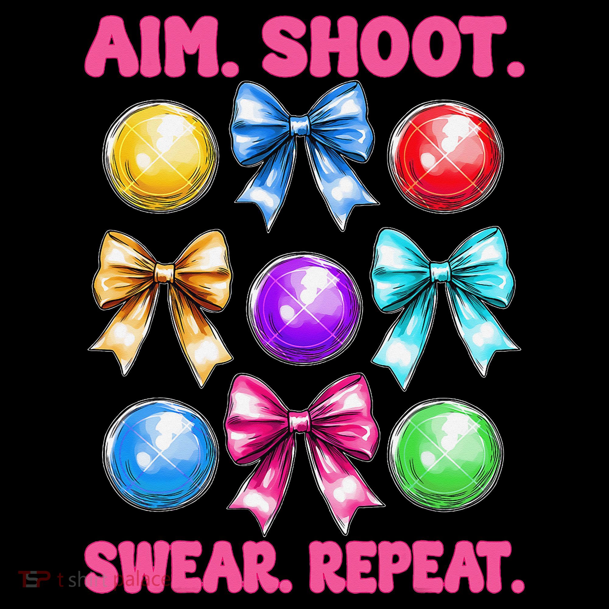 Bocce Ball Player Girl Mom Mothers Day Aim Shoot Swear Coffee Mug