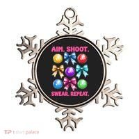 Bocce Ball Player Girl Mom Mothers Day Aim Shoot Swear Ornament thumb 0