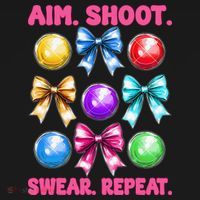 Bocce Ball Player Girl Mom Mothers Day Aim Shoot Swear Tank Top thumb 6