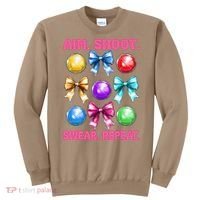 Bocce Ball Player Girl Mom Mothers Day Aim Shoot Swear Sweatshirt thumb 0