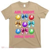 Bocce Ball Player Girl Mom Mothers Day Aim Shoot Swear T-Shirt thumb 0