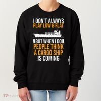 Bassoonist Bassoon Play Orchestra Music Player Women's Sweatshirt thumb 0