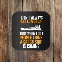 Bassoonist Bassoon Play Orchestra Music Player Coaster thumb 0