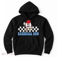 Baseball Bro Proud Baseball Brother Of A Baseball Player Hoodie thumb 0