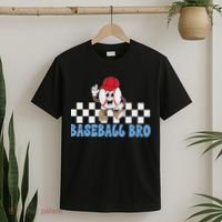 Baseball Bro Proud Baseball Brother Of A Baseball Player T-Shirt thumb 2