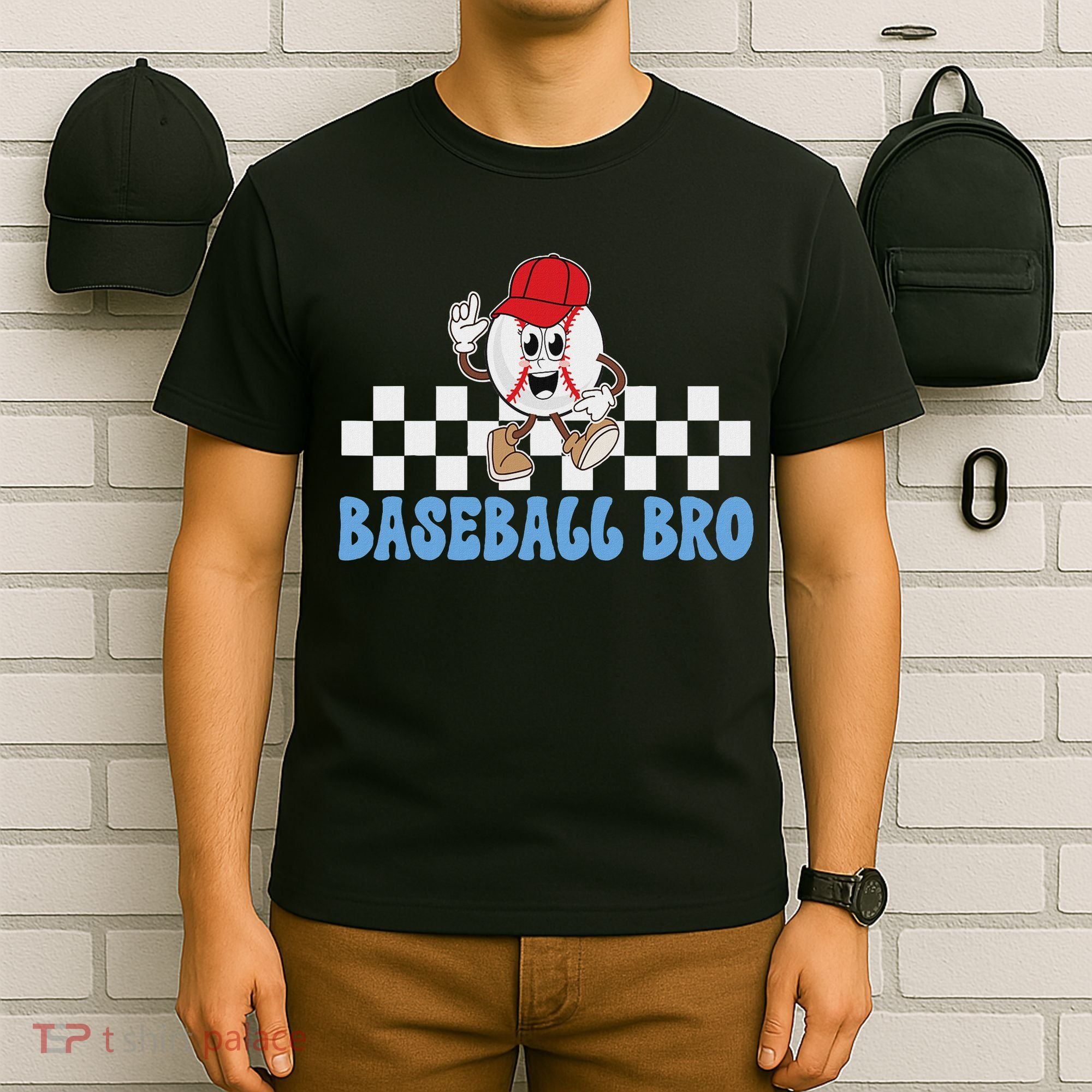 Baseball Bro Proud Baseball Brother Of A Baseball Player T-Shirt