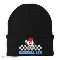 Baseball Bro Proud Baseball Brother Of A Baseball Player Beanie thumb 0