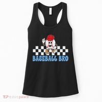 Baseball Bro Proud Baseball Brother Of A Baseball Player Women's Tank Top thumb 0