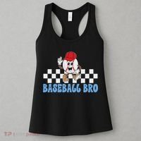 Baseball Bro Proud Baseball Brother Of A Baseball Player Women's Tank Top thumb 3