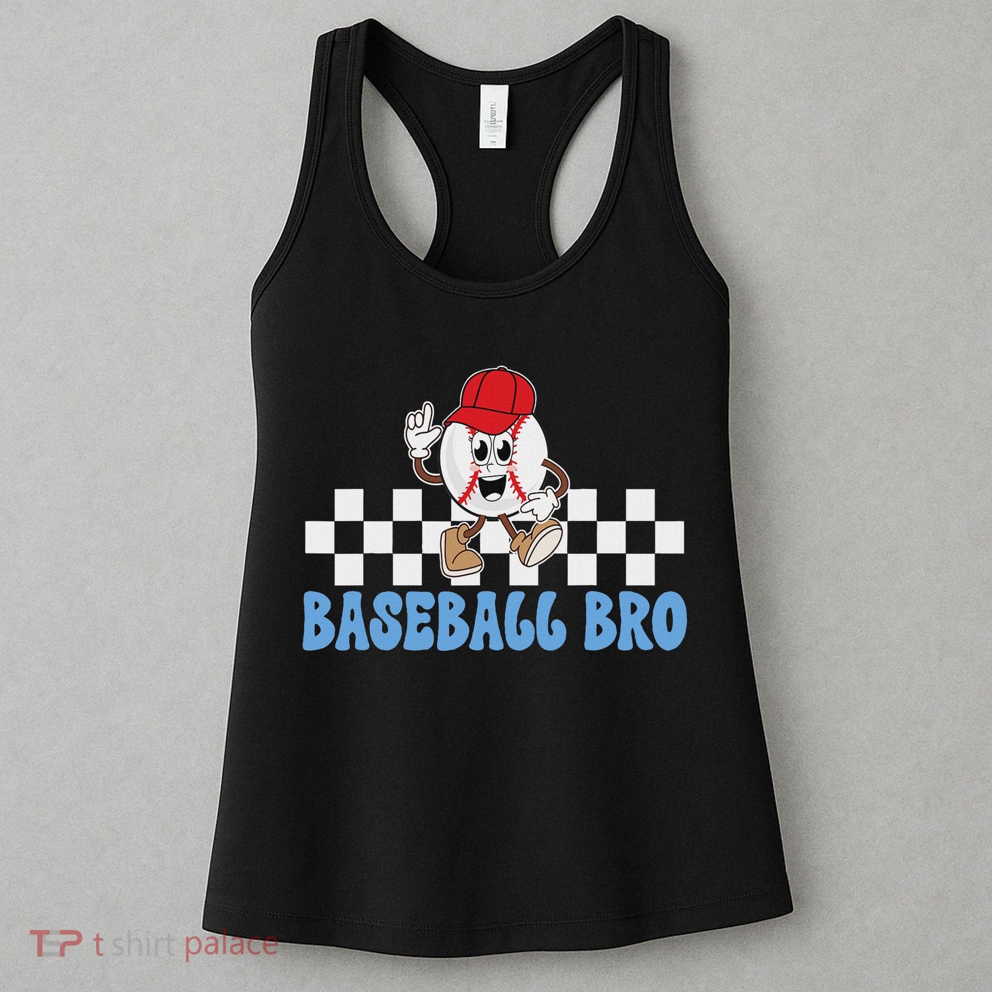 Baseball Bro Proud Baseball Brother Of A Baseball Player Women's Tank Top