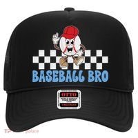 Baseball Bro Proud Baseball Brother Of A Baseball Player Hat thumb 0