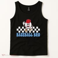 Baseball Bro Proud Baseball Brother Of A Baseball Player Tank Top thumb 2