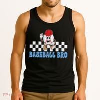 Baseball Bro Proud Baseball Brother Of A Baseball Player Tank Top thumb 3
