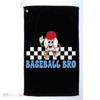 Baseball Bro Proud Baseball Brother Of A Baseball Player Golf Towel thumb 0