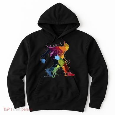 Bowling Bowler paint splash Hoodie