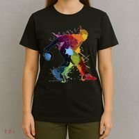 Bowling Bowler paint splash T-Shirt thumb 4