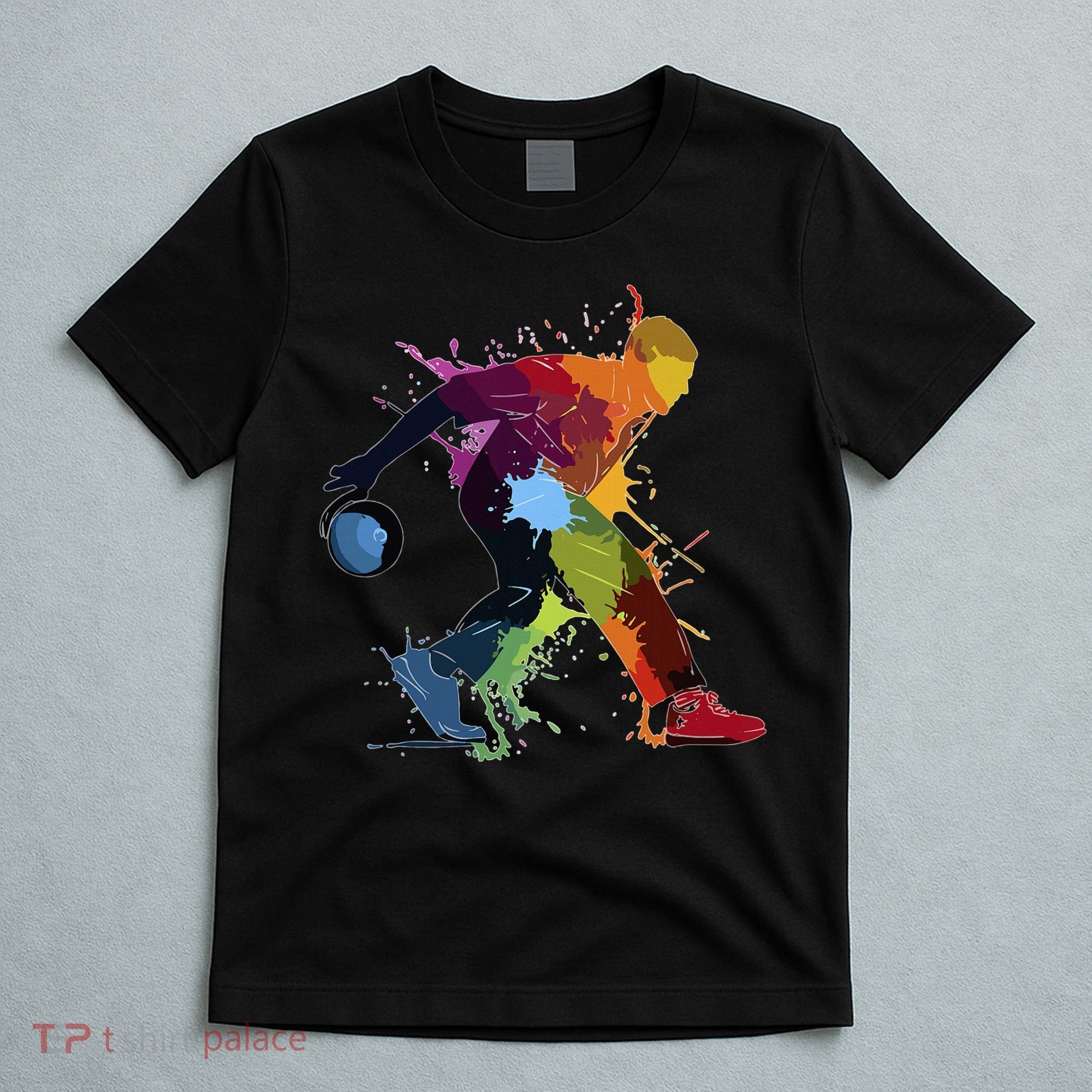 Bowling Bowler paint splash T-Shirt