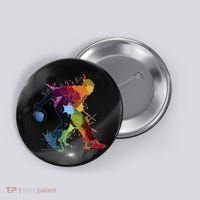 Bowling Bowler paint splash Button thumb 0