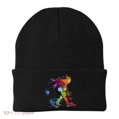 Bowling Bowler paint splash Beanie