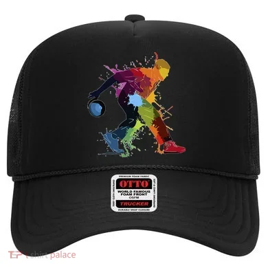 Bowling Bowler paint splash Hat
