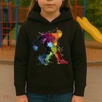 Bowling Bowler paint splash Kids Hoodie thumb 3