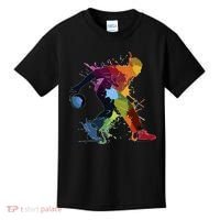 Bowling Bowler paint splash Kids T-Shirt thumb 0
