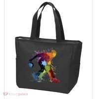 Bowling Bowler paint splash Tote Bag thumb 3